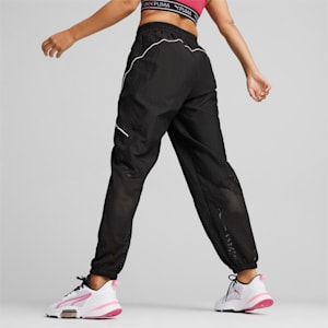 Pants de entrenamiento tejido para mujer PUMA FIT "Move", PUMA Black, extralarge